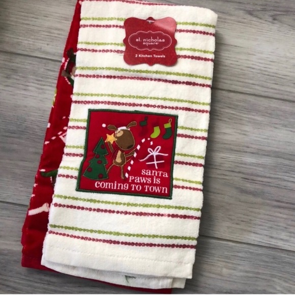 Other - NWT ❄️🛷Christmas Dish Towels